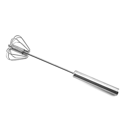 1Pc Stainless Steel Easy Beater Foamer Rotate Hand Push Whisk Mixer Egg Cream Stirrer Sauce Shaker Cake Blender Kitchen Tools